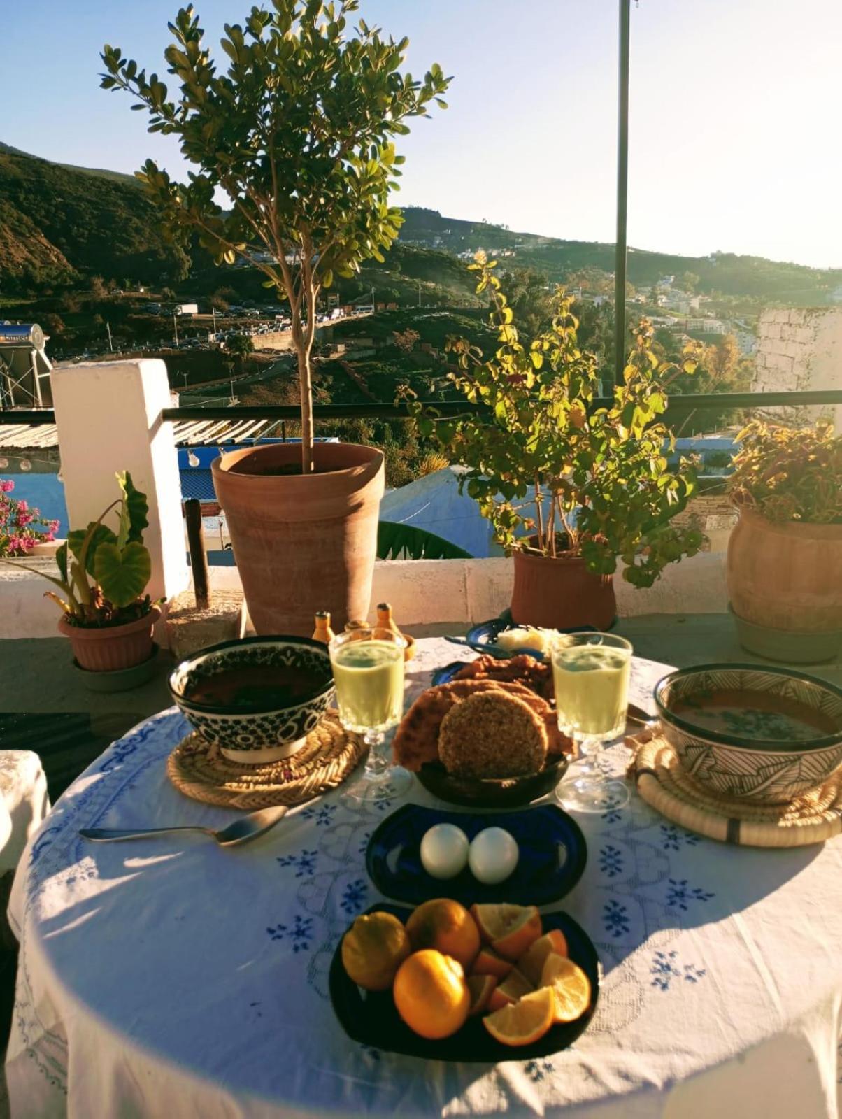 Bed and Breakfast Dar Sbaa Xauen Exterior foto